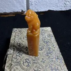 壽山石 彫刻 田黄　8g 壽山石 彫刻 田黄 8g - メルカリ