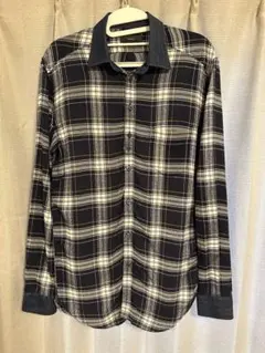ディーゼル　DIESEL diesel シャツ　チェック　デニム　カッターシャツ