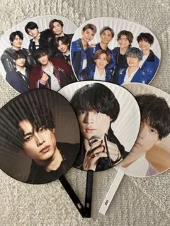 SixTONES 松村北斗　うちわ　5本セット