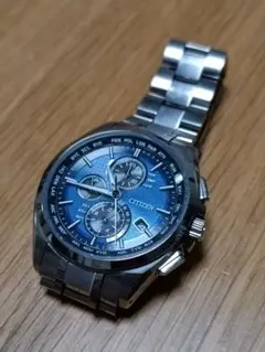 カ*ン様 C170 CITIZEN ATTESA 本体 クロノグラフ ブラック - メルカリ