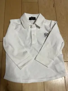 COMME CA ISM ポロシャツ 90 ホワイト スーツ