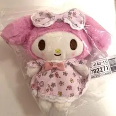 新品未開封　マイメロディ フラワードレス マスコット
