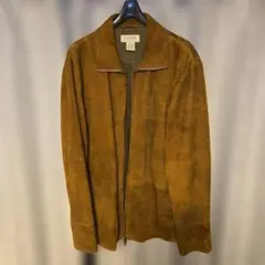 J.CREW　美品 スエードレザージャケット ブラウン Mサイズのサムネイル