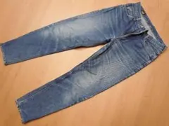 q894★Lee 0313 ヒゲが出た色落ち スリム★W33 古着 ジーンズ★