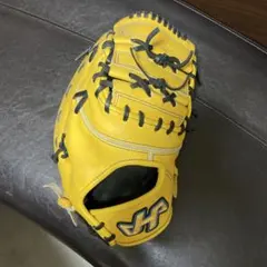 イエロー 野球グローブのサムネイル