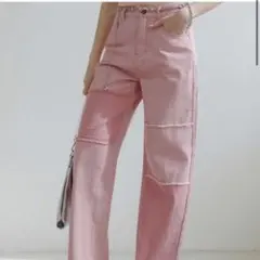 ピンクデニム デニム