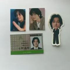 Aぇ! group 佐野晶哉 カレンダー ステッカー カード 特典