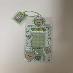 チェゴシム トレカケース フォトフレームキーホルダー フォトキーホルダー くま