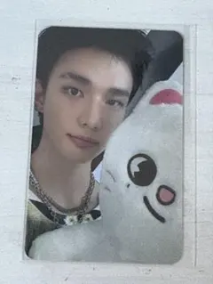 straykids celebrATE ポップアップ メンプロ ヒョンジン ヒョンジンのメンプロ、ネックレス | スキズ ＊ ヒョンジン さ