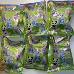 シルバニアくじ　赤ちゃん&木馬セット2 新品未開封　6袋セット