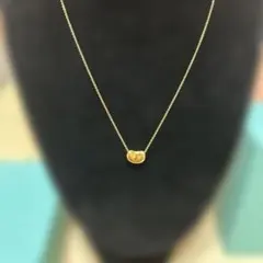 Tiffany & Co. YG750ビーンネックレス - メルカリ