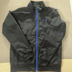 Under Armour YLGジャケット ブラック/ブルー