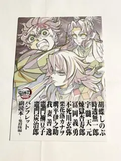 【美品】鬼滅の刃　無限城編　入場者特典　第12弾　パンフレット副読本〜鬼殺隊編〜
