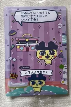 たまごっちのプチプチおみせっちしり〜ず カード&フレーム　まめっち