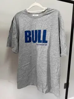 BULLロゴ グレーTシャツ