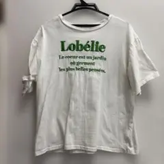 Lobélie プリント Tシャツ Fサイズ