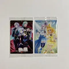 プリキュア　ウエハース　キュアベリー＆キュアパイン　イース＆ウエスター＆サウラー