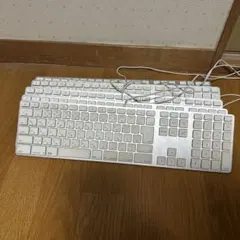 Apple アップル 純正 日本語配列 有線USBキーボード A1243 1台⑤