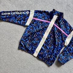 new balance レオパード柄ウィンドブレーカー