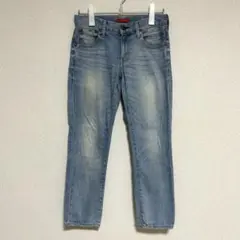 レッドカード デニム ジーンズ ストレート 日本製 ブルー 24