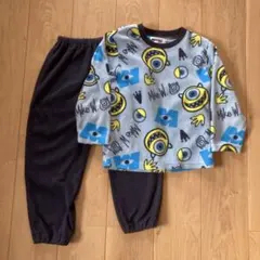 120 フリース パジャマ上下セット