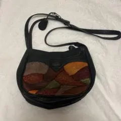 Ibiza パッチワークレザーハンドバッグ