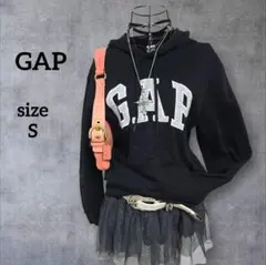 y2k ギャップ パーカー OLD GAP archive ブラック Sサイズ