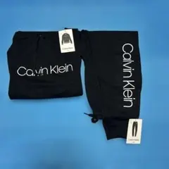 Calvin Klein ブラック スウェットセットアップ　Lサイズ　新品未使用