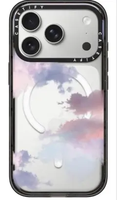 CASETiFYiPhone17 Pro ケースCloudsクリアブラック新品
