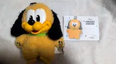 ポップマート ディズニー ミッキーファミリー プルート ぬいぐるみキーチェーン