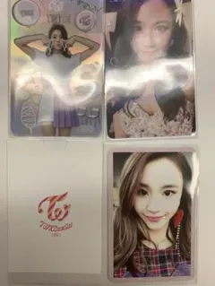 TWICE coaster LANE1・LANE2 チェヨン　トレカ3枚セット