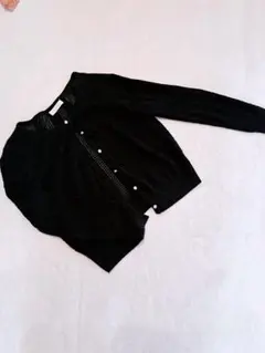 PATTERN fiona 長袖 カーディガン ブラック Mのサムネイル