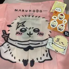 ラッコ(ちいかわ)エコバッグとステッカーセット