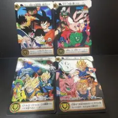 当時物1995年ドラゴンボールカードダス本弾コレクトカード14枚セット