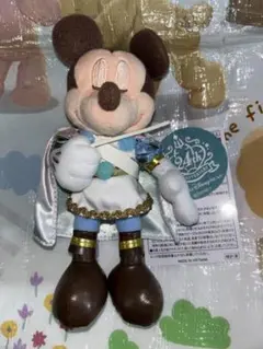 【ぬいぐるみバッジ】ディズニー 24周年 マーメイドラグーン ミッキー