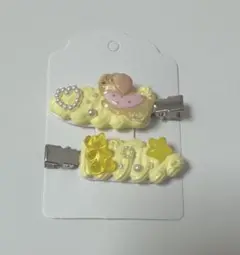 ヘアクリップ ホイップデコ【2個セット】