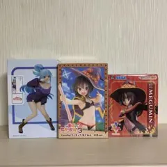 このすば　Corefulフィギュア めぐみん　アクア 水着ver.セット