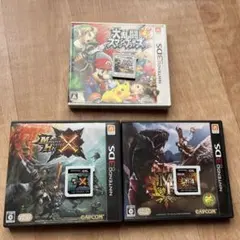 ゲームソフト　モンハン4 モンハンX スマブラ3DS