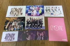 IZ*ONE 公式　生写真5枚、カード3枚