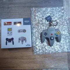 ニンテンドーミュージアム　Nintendo64　コントローラー　キーホルダー