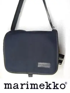 新品　マリメッコ marimekko RATIA クロスボディバッグ 黒　レアのサムネイル