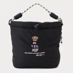 新品タグ付きPolo Ralph Lauren ポロベア 巾着 ショルダーバッグ