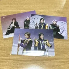 後家兼光　にっかり青江　へし切長谷部　五月雨江　刀ミュ　ブロマイド　夜半　3点