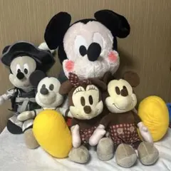 ミッキー ミニー プルート プーさん ぬいぐるみセット - メルカリ