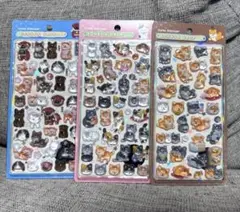 ［正規品］ボンボンドロップシール　和柄　猫　柴犬　日本犬