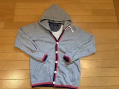 BEAMS HEART グレー フードパーカー S