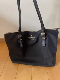 kate spade 黒トートバッグ
