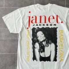 ジャネットジャクソン S/S Tシャツ PALAU SANT JORDI 白のサムネイル