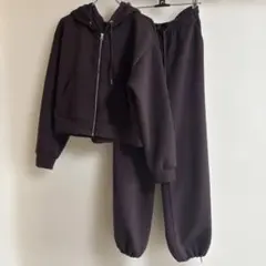 GU ♡パフスウェットバギーパンツ&パーカー セットアップ XL M
