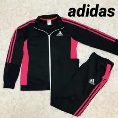 【adidas】 レディース　ジャージ　セットアップ　Lサイズ　長袖